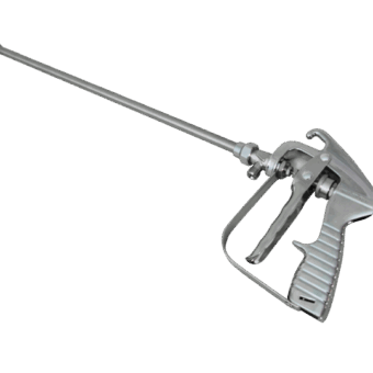 Pistolet d'application avec extension